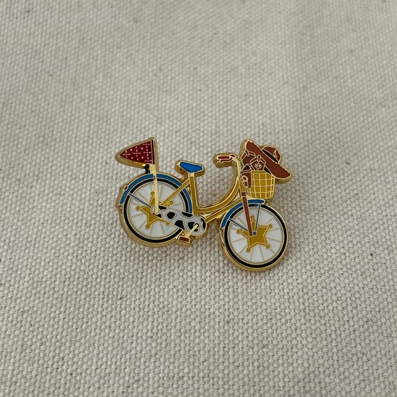 NWOT Toy Story Loungefly Disney Pixar Character Bicycle Blind Box Pin - Picture 1 of 2